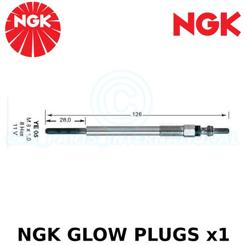Ngk glow plug for peugeot - plug,