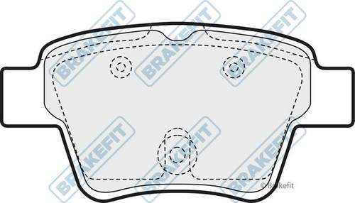 Apec rear brake pad - pad, set