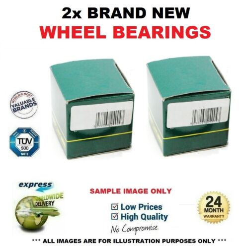 Front axle wheel - wheel, bearings
