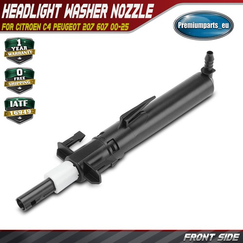 Front headlight washer nozzle - front,