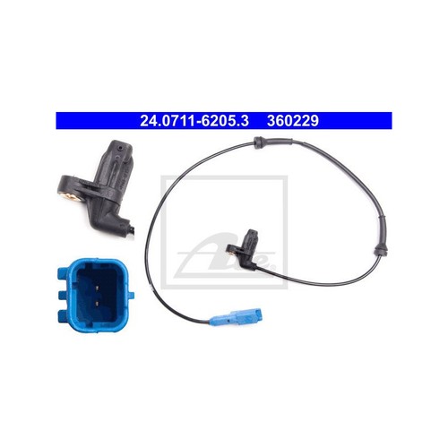 Ate 0711 6205 - abs, wheel