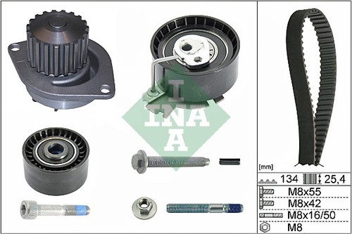 Ina 530 0379 water pump - ina,