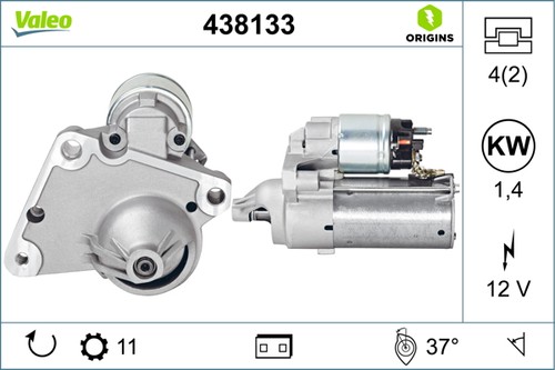 Valeo 438133 starter for - valeo-oe,