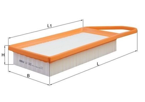 Mahle lx1282 air filter - lx1282,
