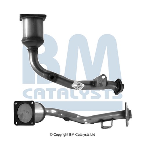 Catalytic converter fitting - converter, +