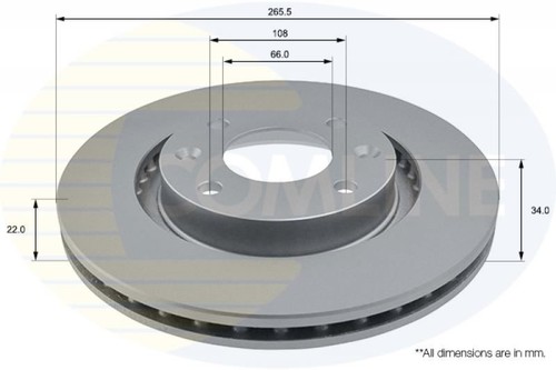 Brake discs set - brake, braking