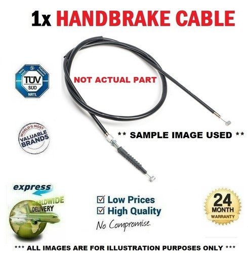Handbrake cable for peugeot - 1x,