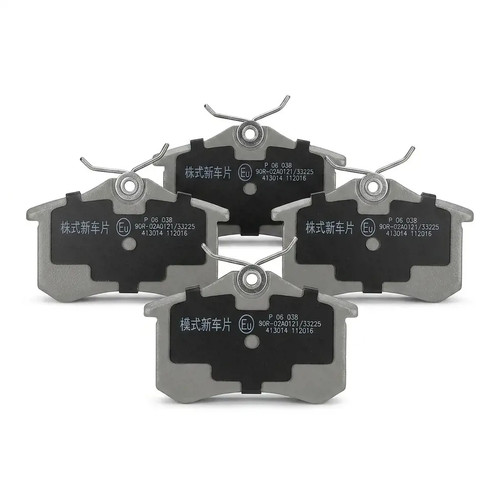 Brake pads rear - rear, axle