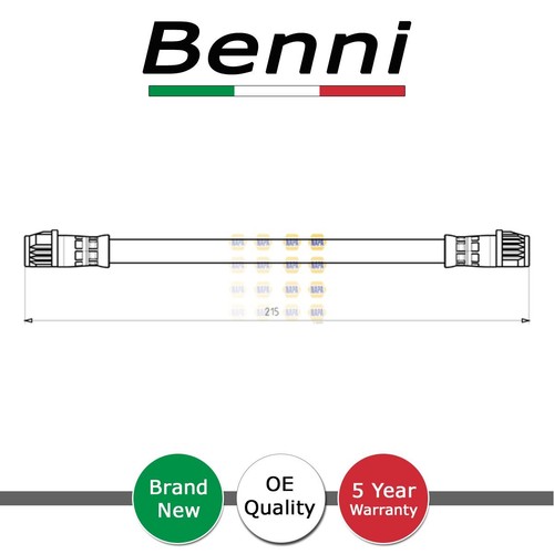 Brake hose rear inner - inner, benni