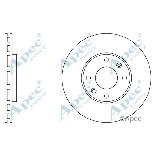 Brake discs vented - discs,