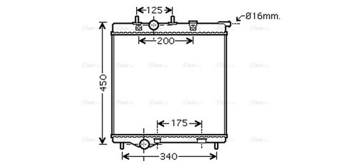 Ava coolant radiator - ava,