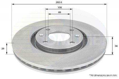 Brake discs set - set, braking