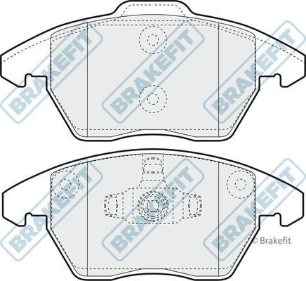 Apec front brake - front, set