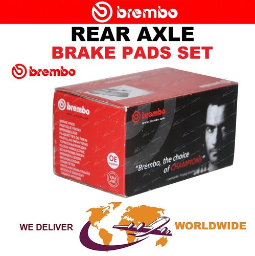 Brembo rear axle brake pads - brembo,