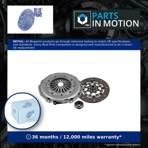 Clutch kit 3pc - kit,