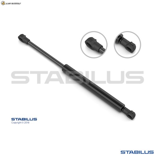 Rear window gas spring - window,