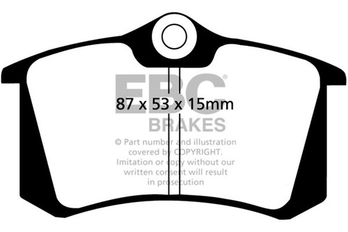 Ebc ultimax rear brake pads - ebc,