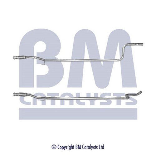 Centre exhaust pipe fitting - centre,