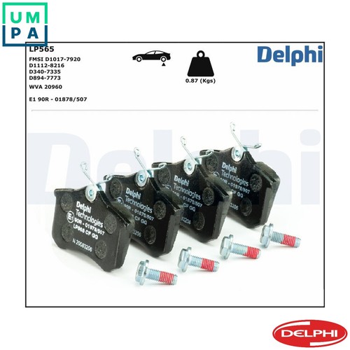 Brake pad set disc - brake,